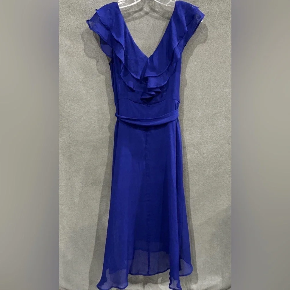 NWT. DKNY, size 10, Women's Vibrant Blue Dress, STUNNING - Picture 2 of 5